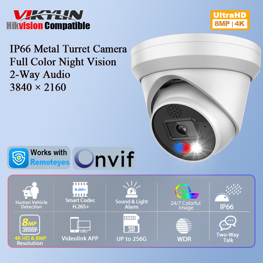 Lowe'S Home Improvement - Vikylin 4K 8MP Alarm Full Color