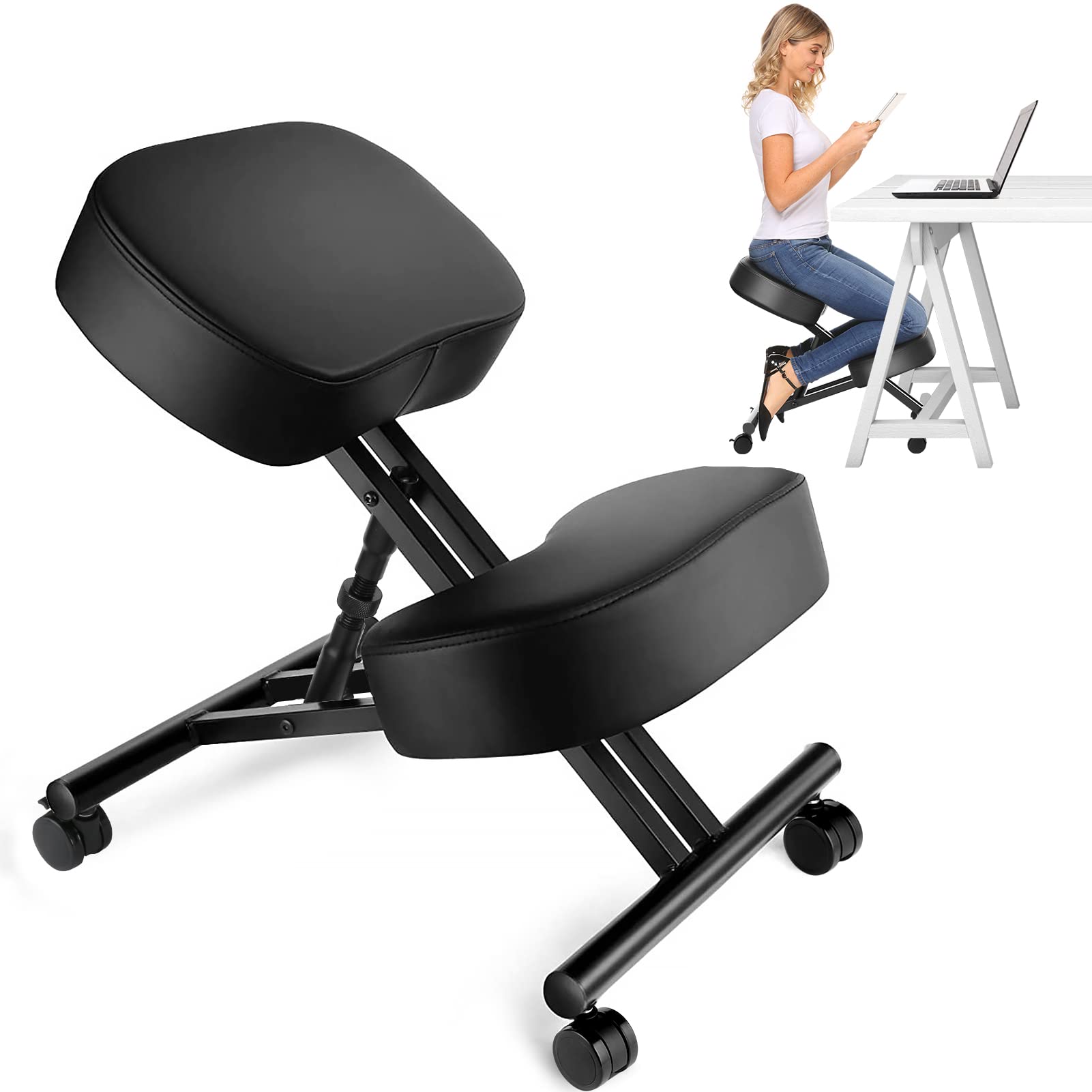 Home Improvements - Kneeling Chair Ergonomic for Office, Adjustable