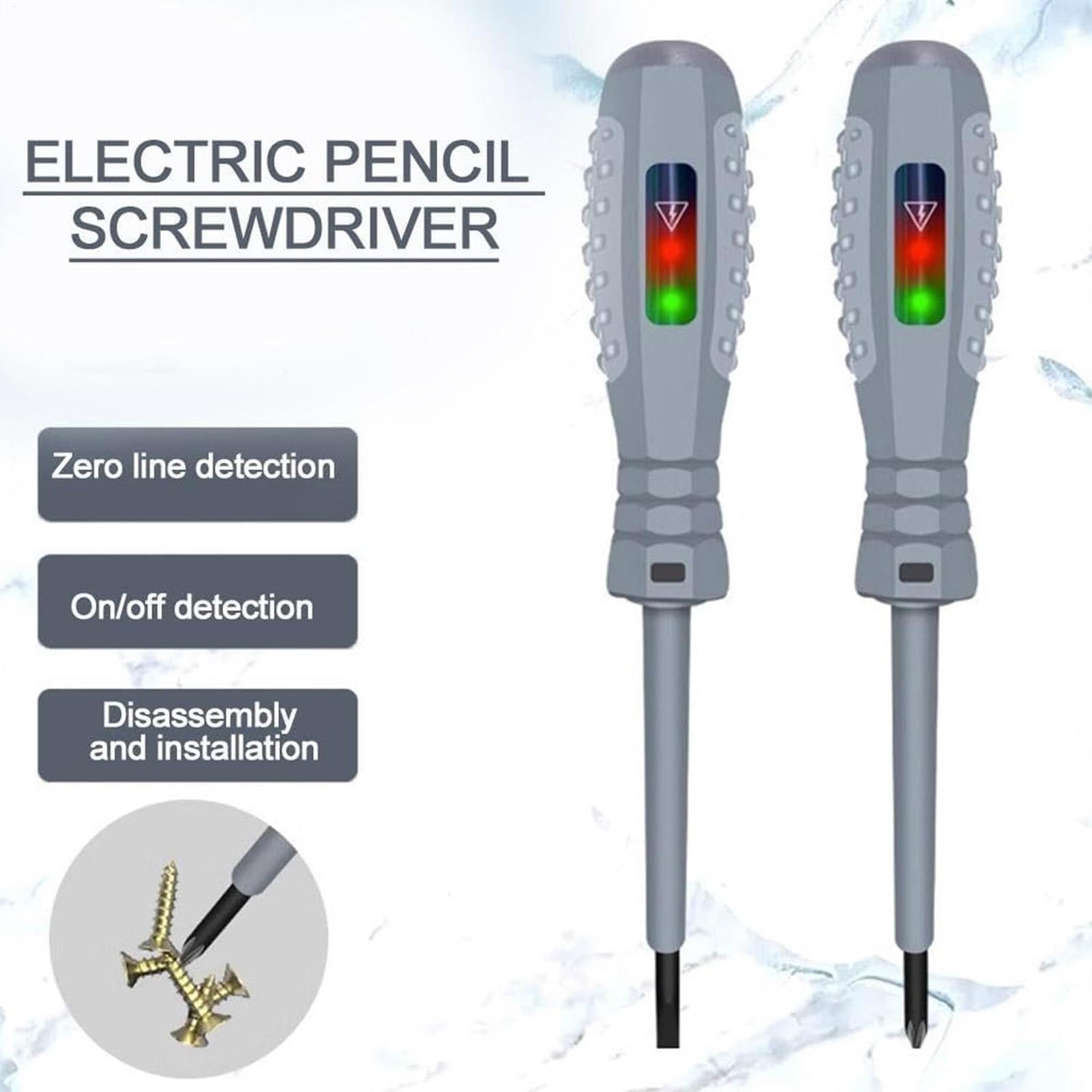 Stud Finder Magnetic - 2in1 Screwdriver Electricity Detector High Torque