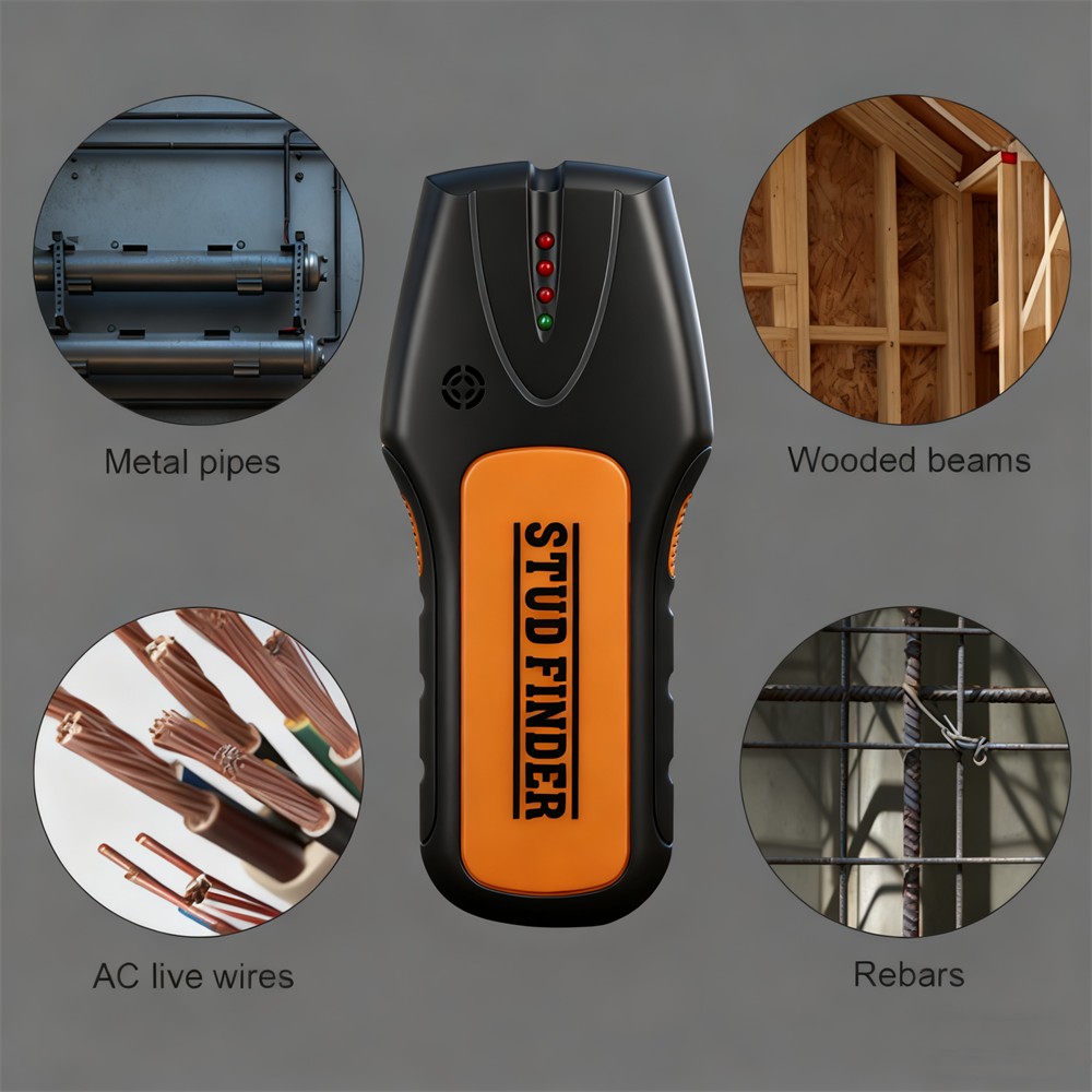 Stud Finder Magnetic - Handheld Metal Detector Multifunctional Stud Wood