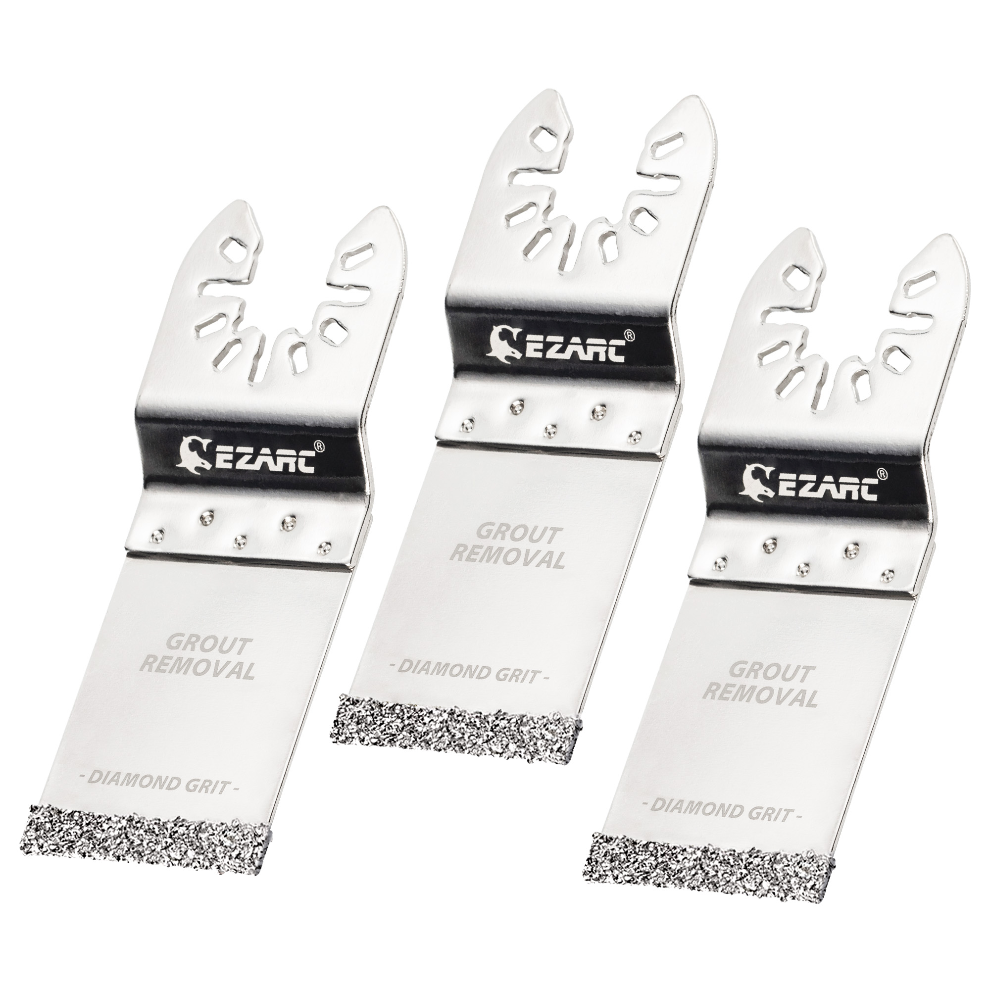 Grout Saw Removal - EZARC Oscillating Saw Blades 3pcs Diamond