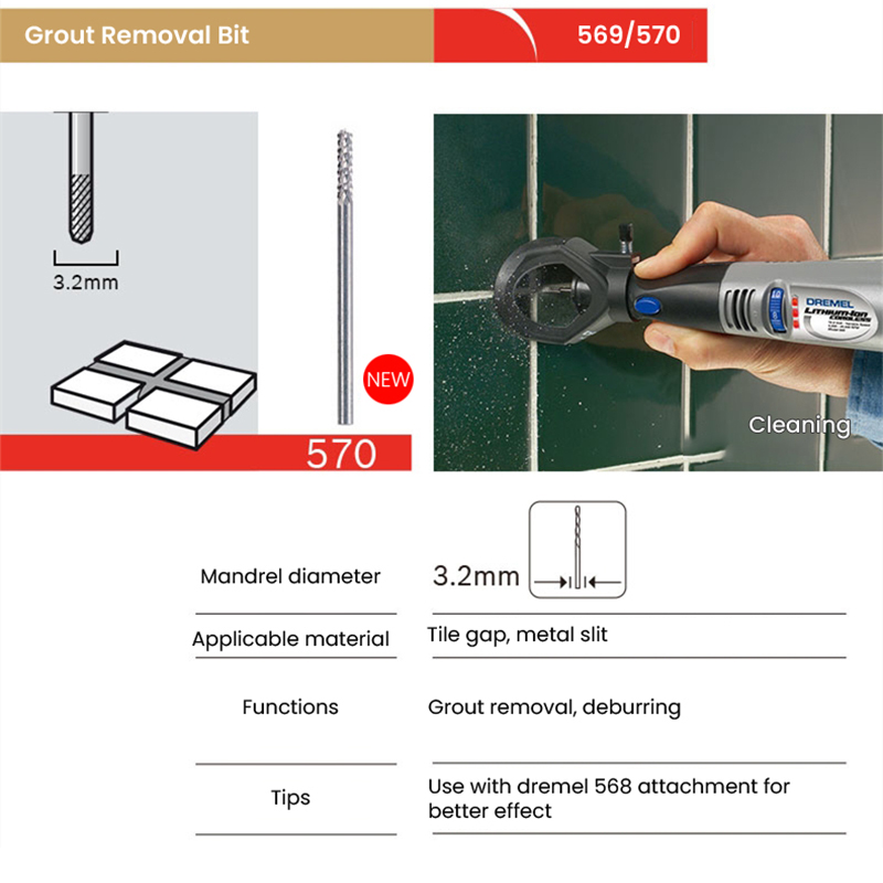 Dremel Cutting Cleaning Access - Grout Saw Removal review and price