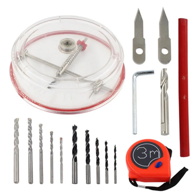 Adjustable Hole Saw Cutter Dri - Drill Bit Set review and price