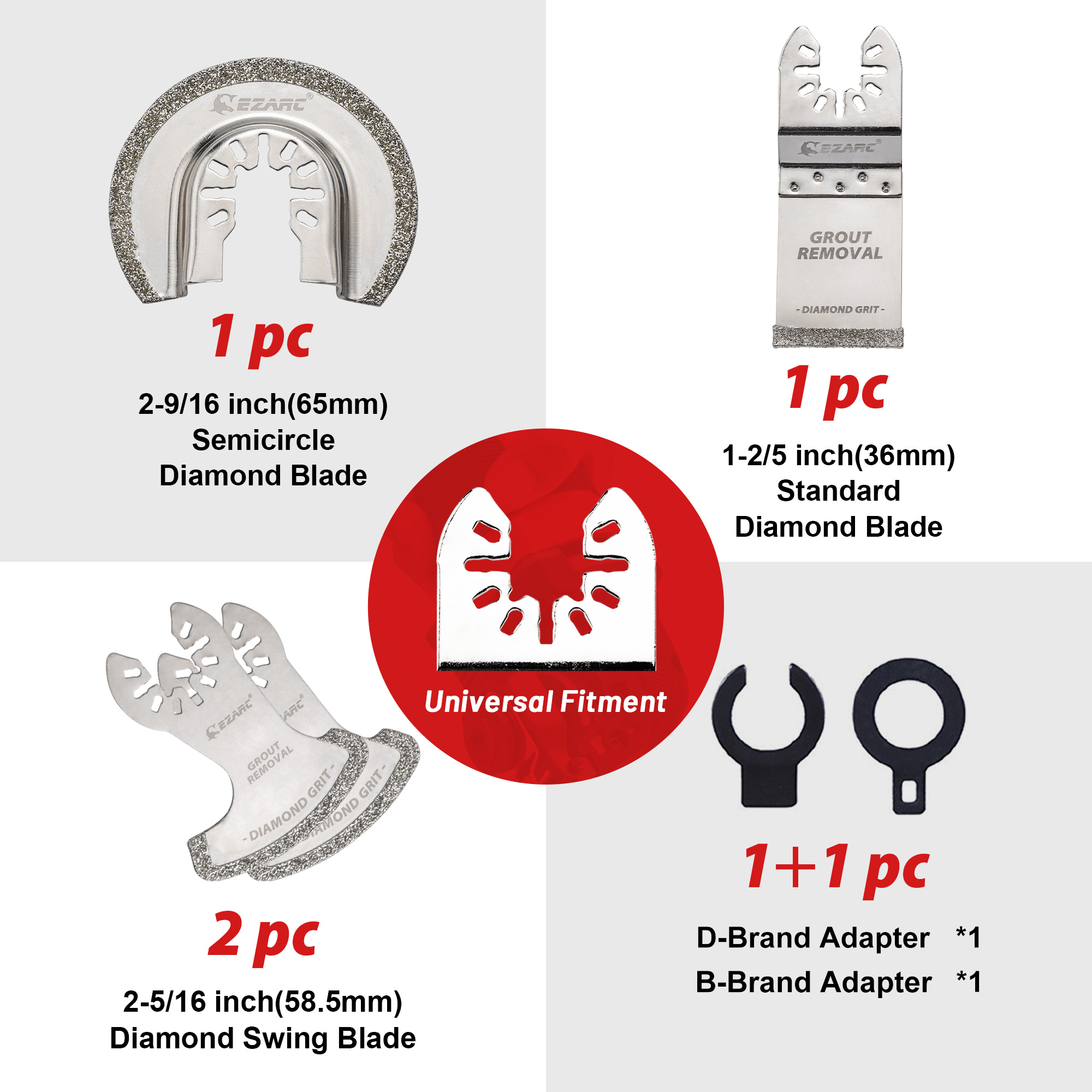 EZARC Grout Removal Saw Blades - Grout Saw Removal review and price