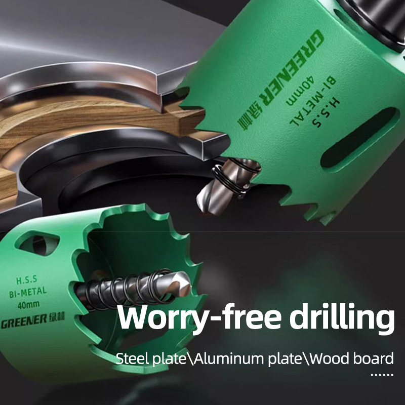 19-127mm Hole Saw Cutting Set  - Drill Bit Set review and price
