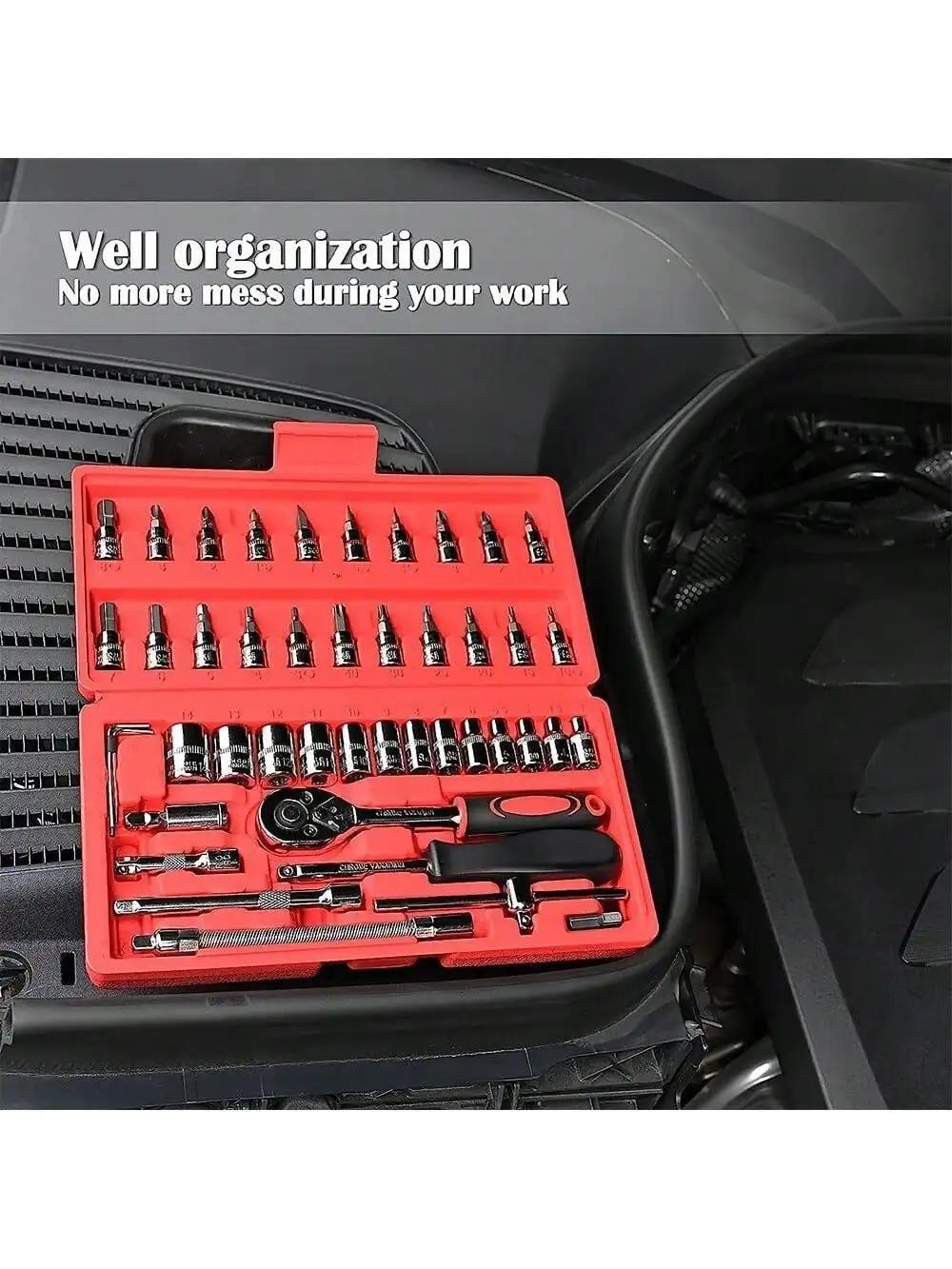 46 Piece 1/4 Inch Drive Socket - Home Improvements review and price