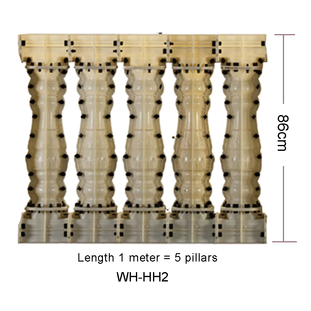 86cm Plastic Concrete Baluster - Home Improvement Fence review and price