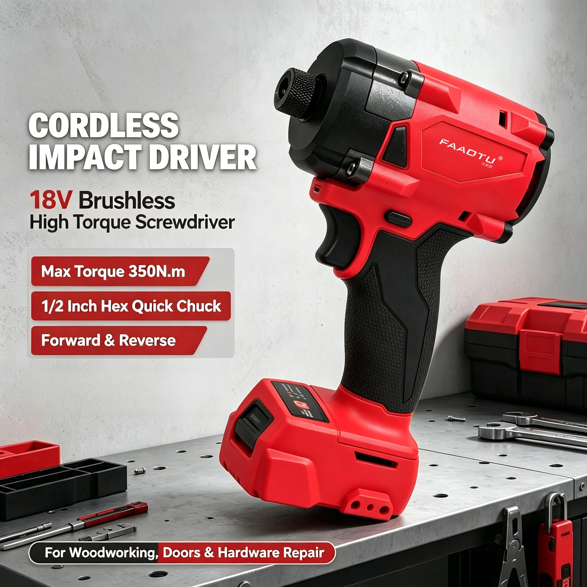 FAAOTU 18V Cordless Electric S - Home Improvements review and price