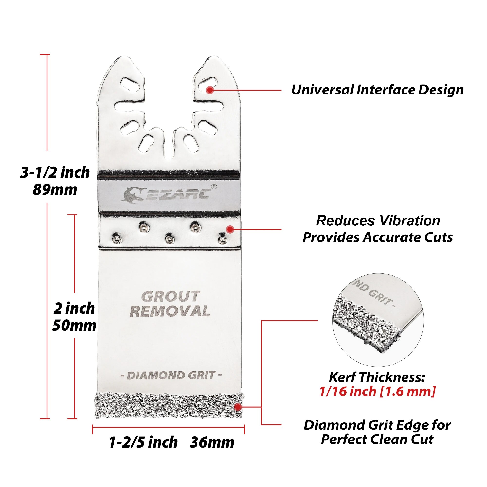 EZARC Oscillating Saw Blades 3 - Grout Saw Removal review and price