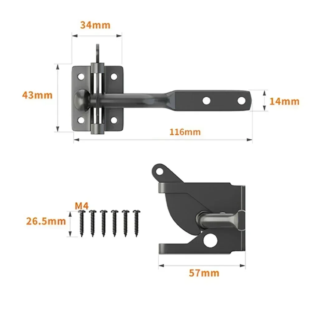 Fence Latch Doors Lock Fence L - Home Improvement Fence review and price