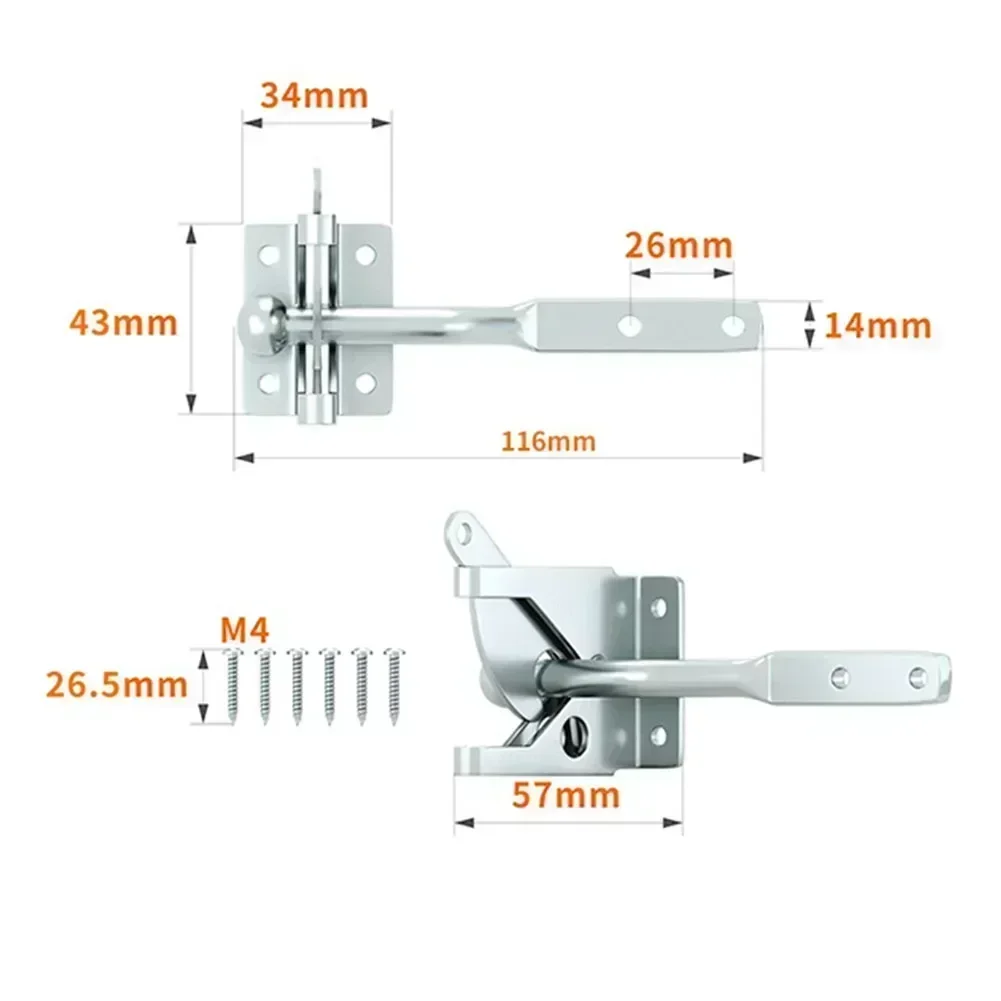 Fence Latch Doors Lock Fence L - Home Improvement Fence review and price